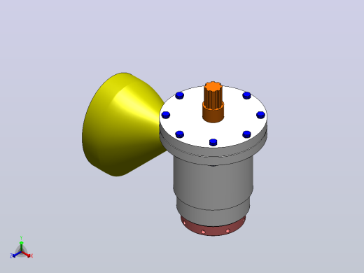 分离器分离设备meat-separator-模型格式为 stp stl正等轴测缩略图