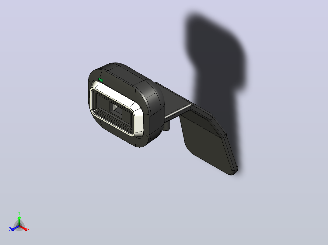 微软lifecam hd 3000 12正等轴测图