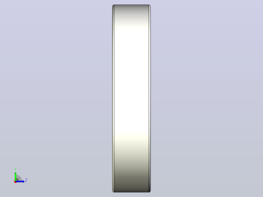 完整的公制6300开放式轴承库solidworks和Step模型11左视缩略图