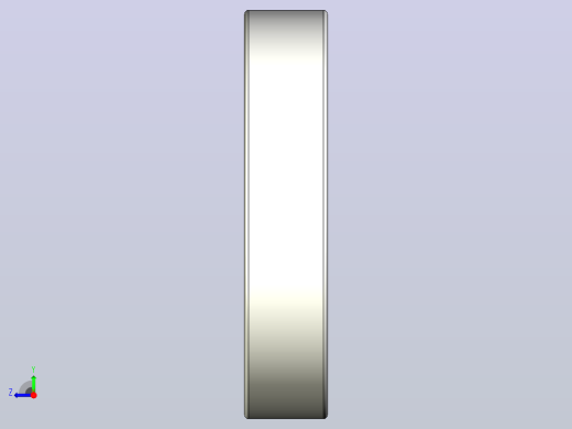 完整的公制6300开放式轴承库solidworks和Step模型11右视缩略图
