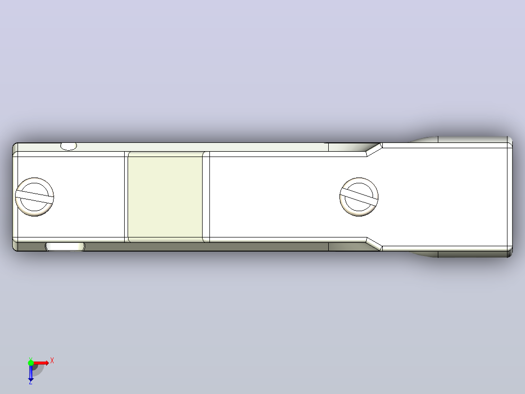 北方技术公司D-SUB后壳 N30E900000 N30E910000 N30E920000 连接器配件9 - 25 pos俯视图