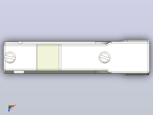北方技术公司D-SUB后壳 N30E900000 N30E910000 N30E920000 连接器配件9 - 25 pos俯视缩略图