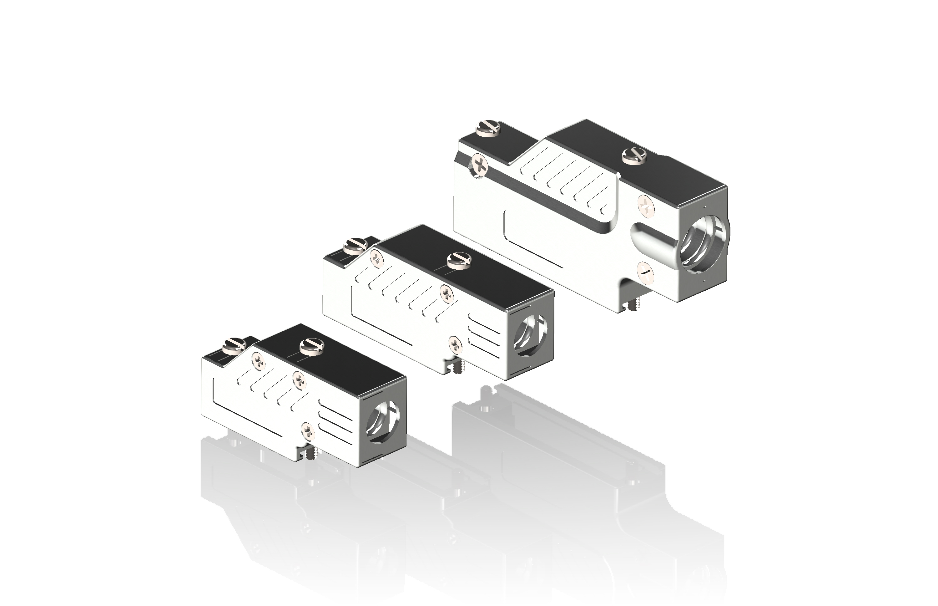 北方技术公司D-SUB后壳 N30E900000 N30E910000 N30E920000 连接器配件9 - 25 pos