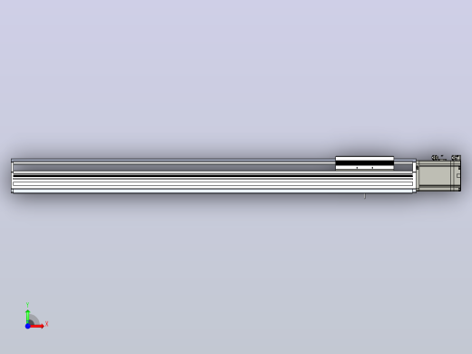 日规模组半封闭丝杆TPA-HNR-170T-2010C-L800-M-M75-N3前视缩略图