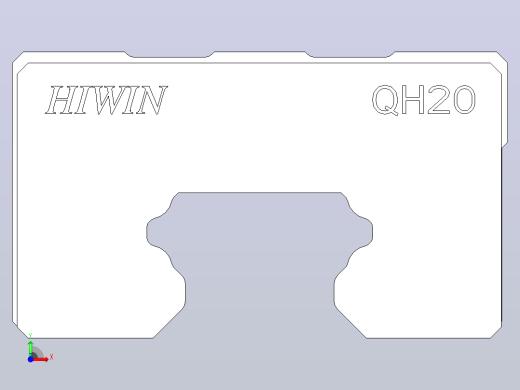 HIWIN滑块QH20CA前视缩略图