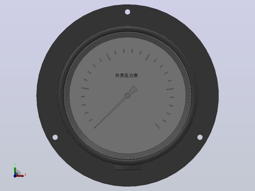 机械压力表YC-150W[YC-150W]前视缩略图