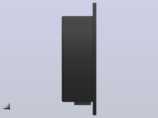 机械压力表YC-150W[YC-150W]右视缩略图