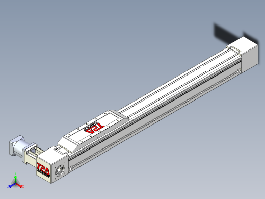 伺服电机集成皮带传动直线执行器TPA-OCB-80-140-L550-DL-J60-N3