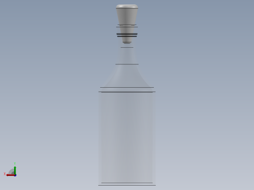 玻璃瓶配木塞后视缩略图