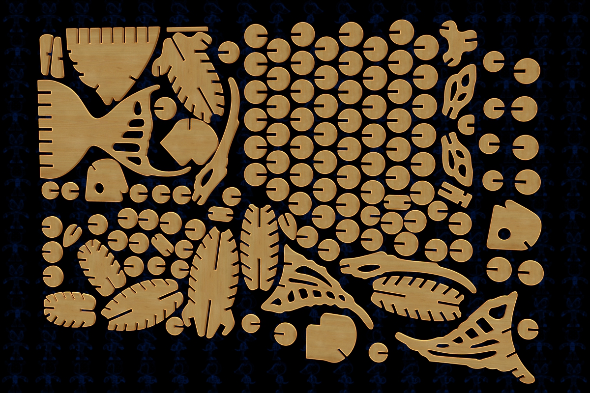 小钓鱼拼装模型激光切割3D图纸 Solidworks2018设计 附STP IGS等