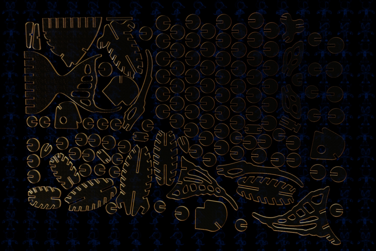 小钓鱼拼装模型激光切割3D图纸 Solidworks2018设计 附STP IGS等