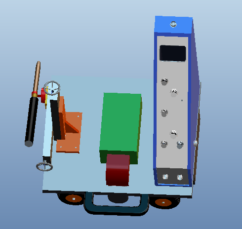 自动焊接小车3D模型缩略图