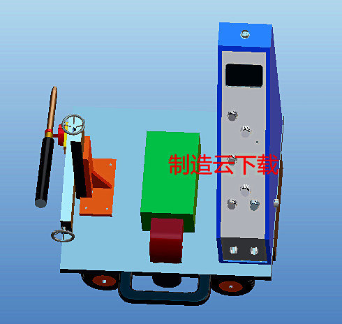 自动焊接小车3D模型缩略图