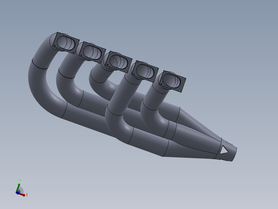 排气系统设计图纸