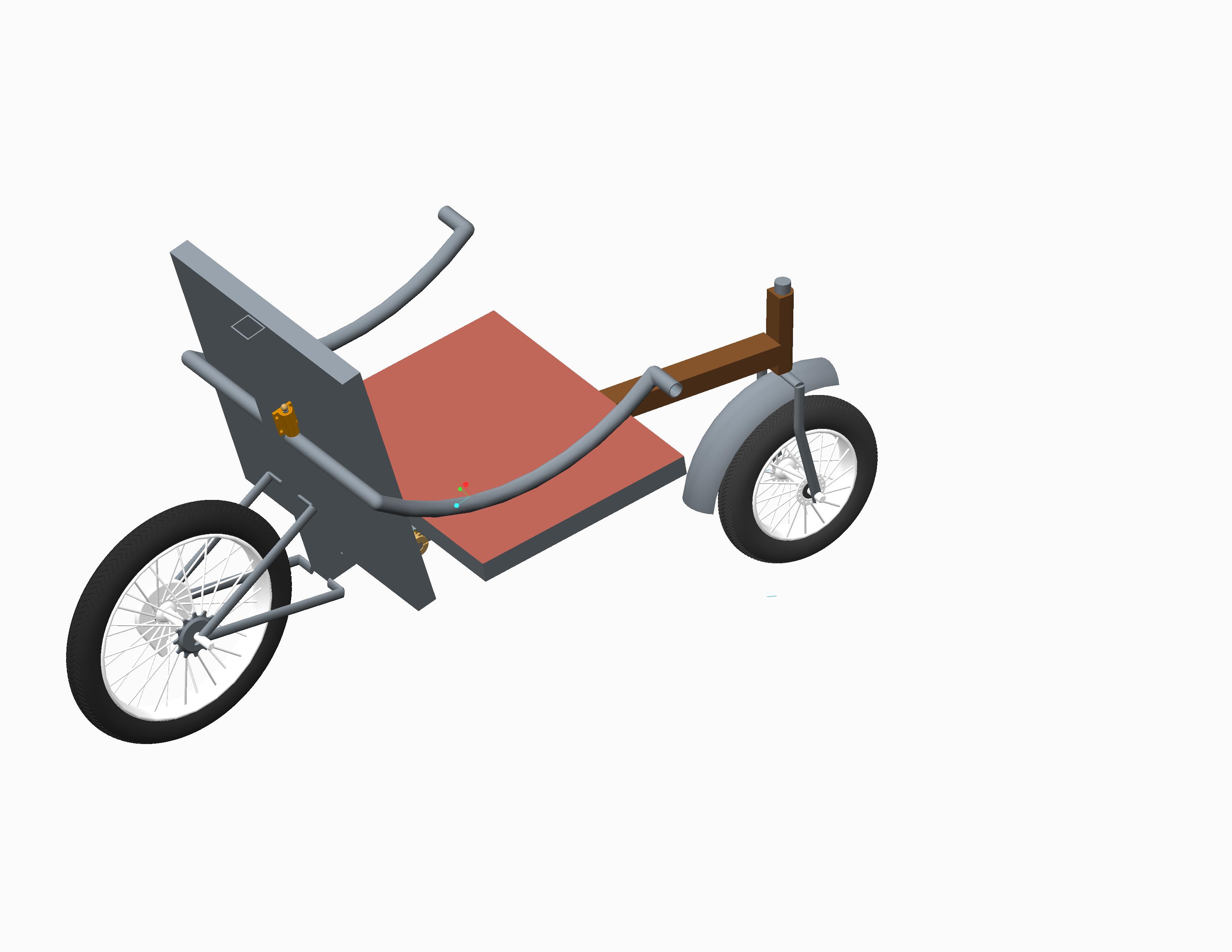 卧式两轮电动车