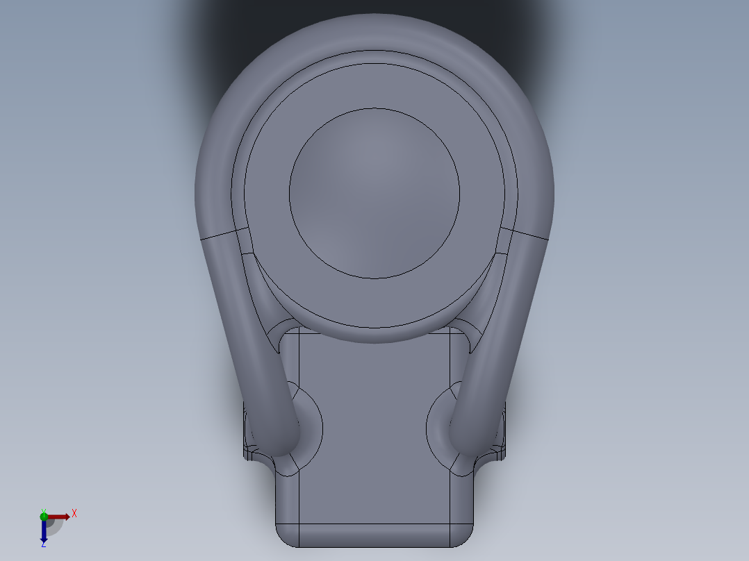 饮水机开关俯视图