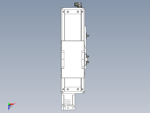 Toyo东佑达直线模组-ECH10-L10-100-BC-M20-C4俯视缩略图