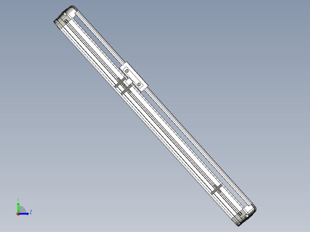 Toyo东佑达直线模组-ETH13-400-M左视图