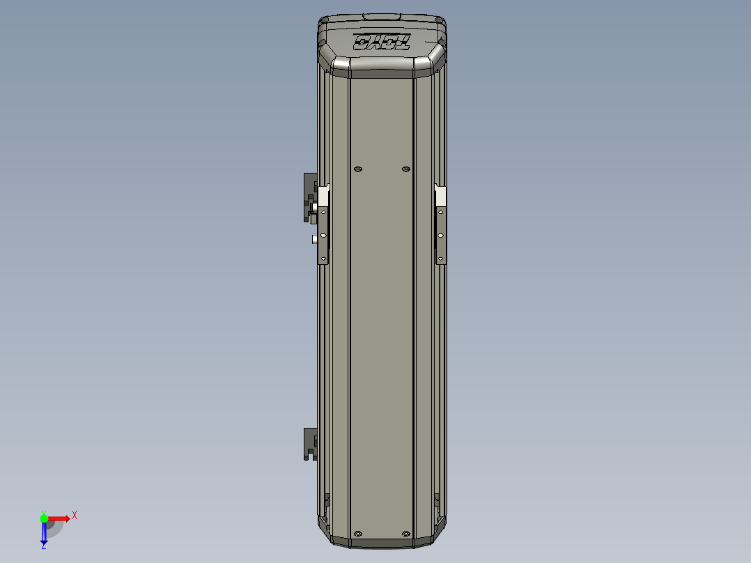 Toyo东佑达直线模组-ETH13-400-M俯视图