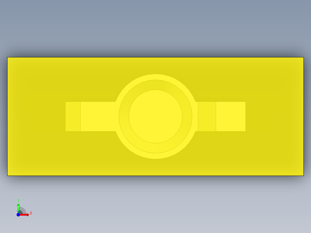 LED_Rectangular_Amber_2x5x7mm前视图