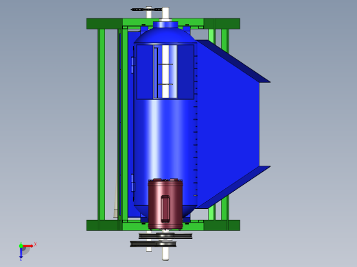 玉米粒筛选机俯视缩略图