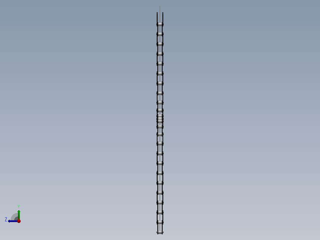 运输机链条右视图