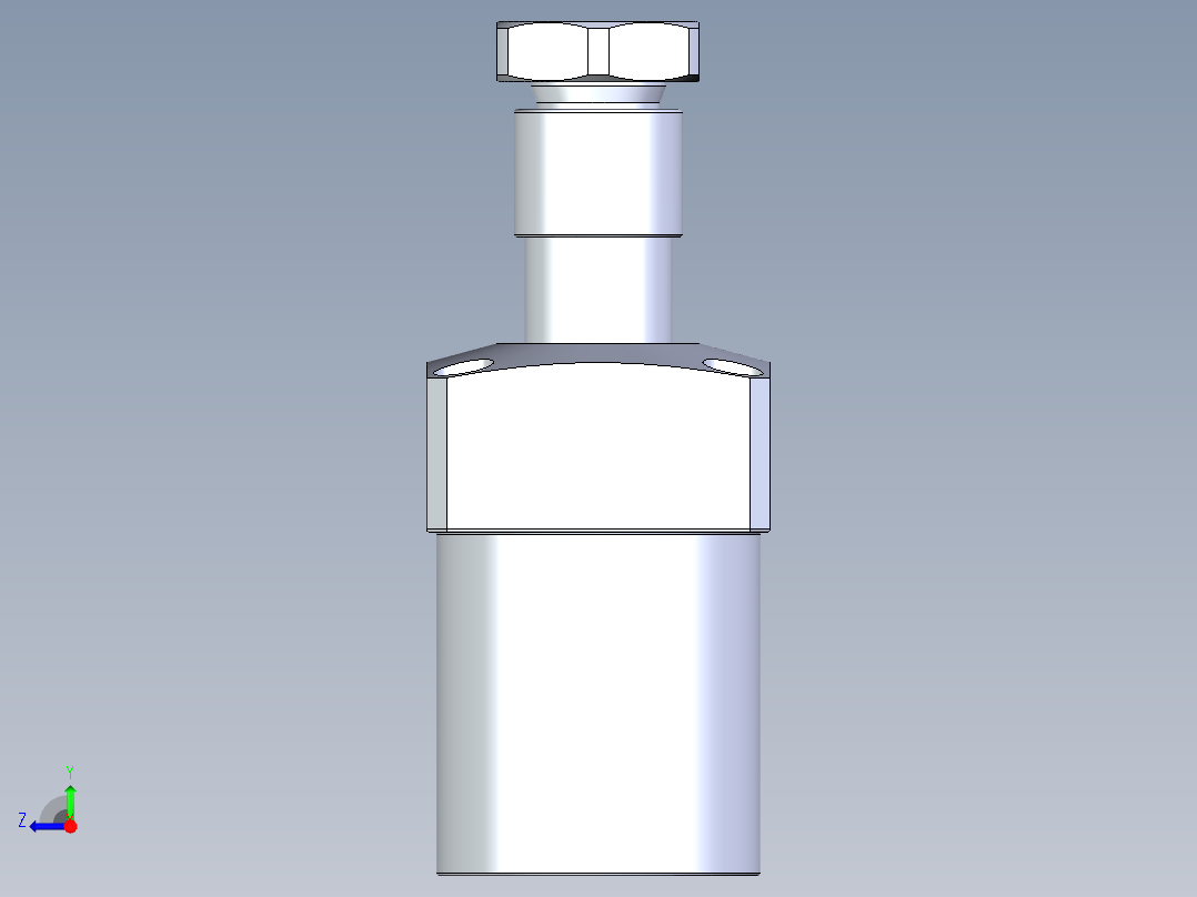 KOSMEKLHA0480-CL-Y60多系列多零件图纸模型右视图