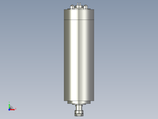 水冷主轴电机 8001200 W 直径 65mm 夹头 ER11前视缩略图