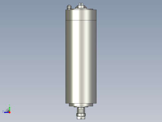 水冷主轴电机 8001200 W 直径 65mm 夹头 ER11右视缩略图