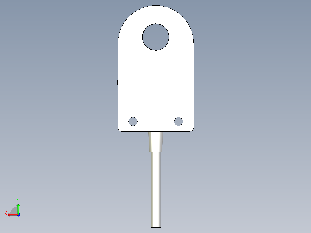 接近传感器PS10_CA后视图