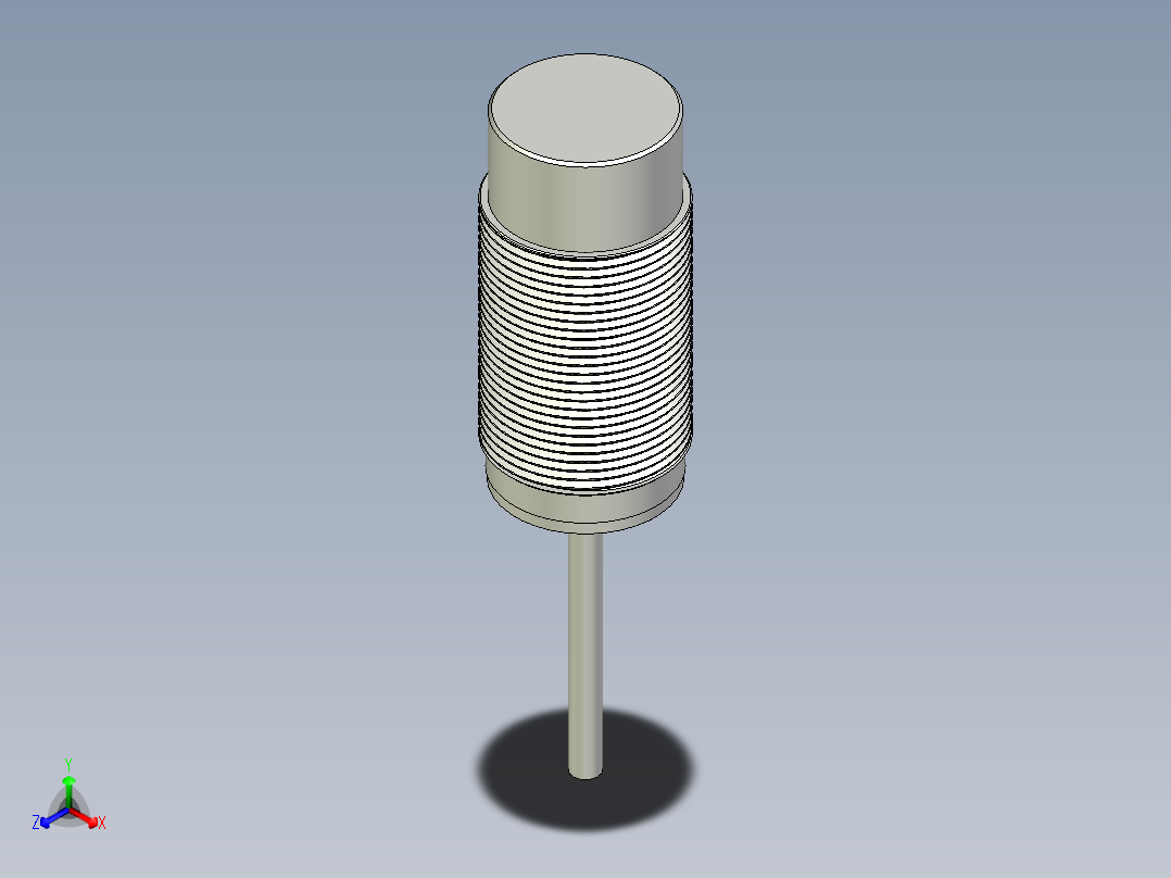接近传感器PT30-T25正等轴测图