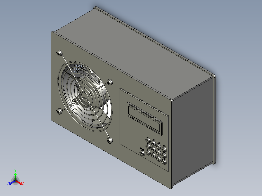 电源2 (9)正等轴测图
