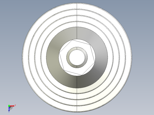 水平調整腳座LVA125B-3D多系列多零件图纸模型俯视缩略图