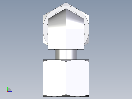卡套式工业通用硬管接头EO_Standpipe_elbow_EVW10S71左视缩略图