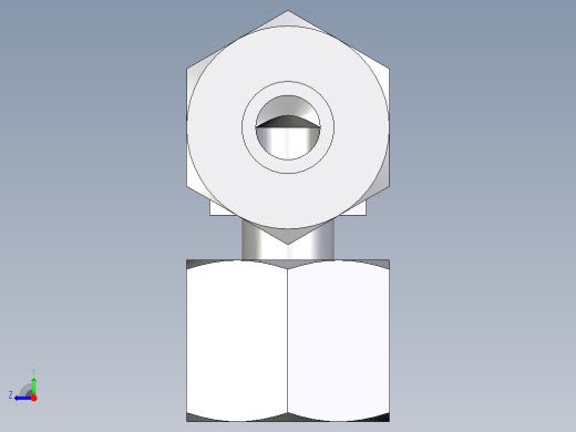 卡套式工业通用硬管接头EO_Standpipe_elbow_EVW10S71右视缩略图