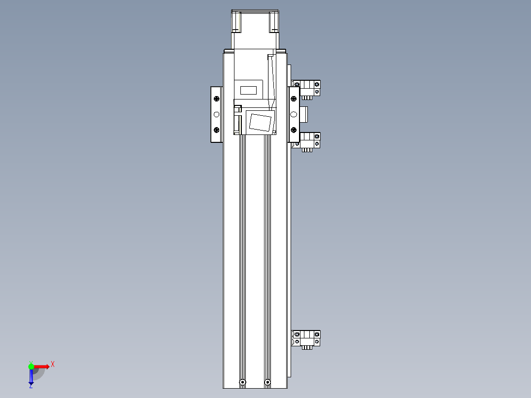 钢基模组-TPA-KNR-6005C-300A1-MU-H1S1俯视图