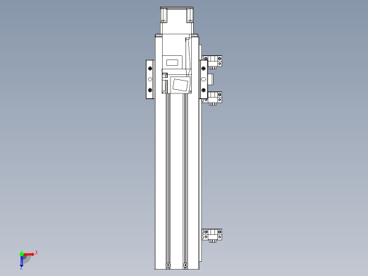 钢基模组-TPA-KNR-6005C-300A1-MU-H1S1俯视缩略图
