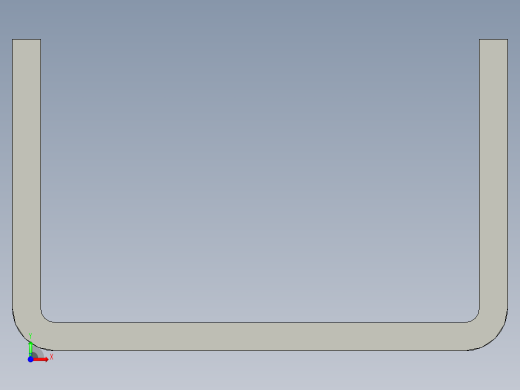 鏈條導位槽CGR-3D多系列多零件图纸模型前视缩略图