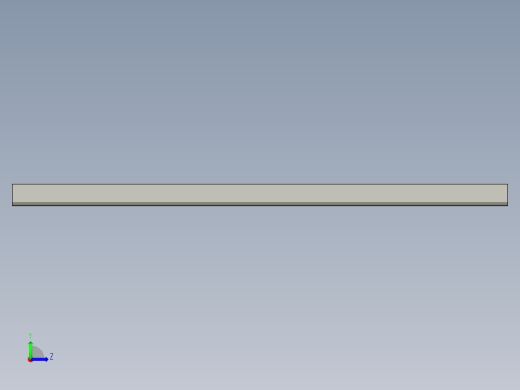 鏈條導位槽CGR-3D多系列多零件图纸模型左视缩略图