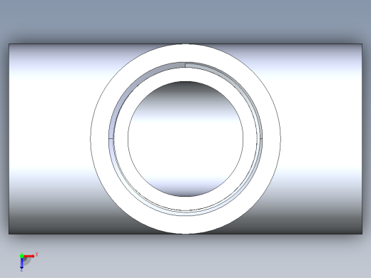 CPVC管件04-Sch80_Tee_FPTxFPTxFPT_9805-012_1.25in俯视缩略图
