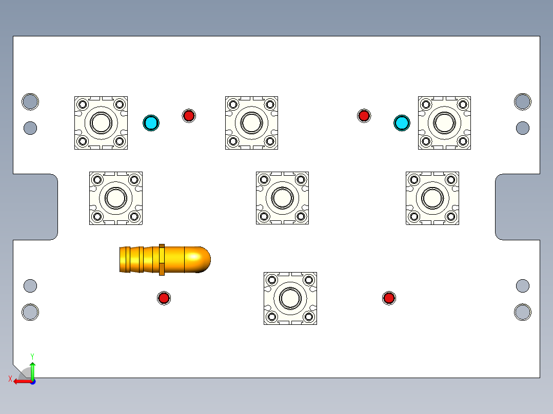 CS19-C-CNC4-180926笔记本CNC工装夹具三维模型后视图