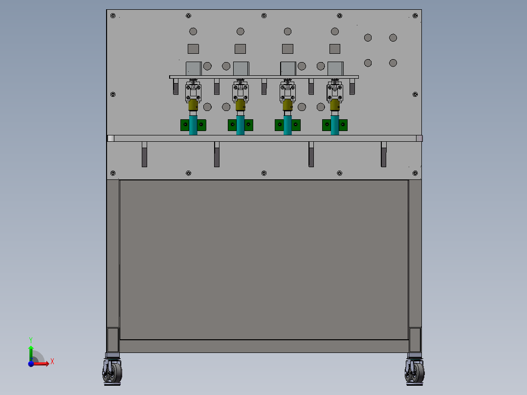 测漏机sw21可编辑前视图