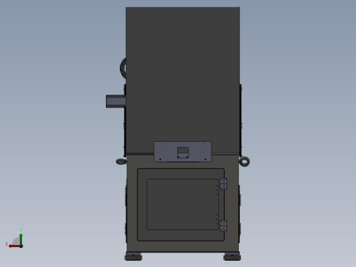 平面加工CNC（sw09可编辑+工程图+bom）后视缩略图