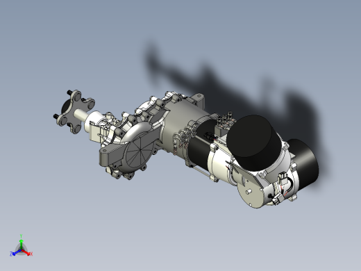 48 伏液压齿轮零转向驱动