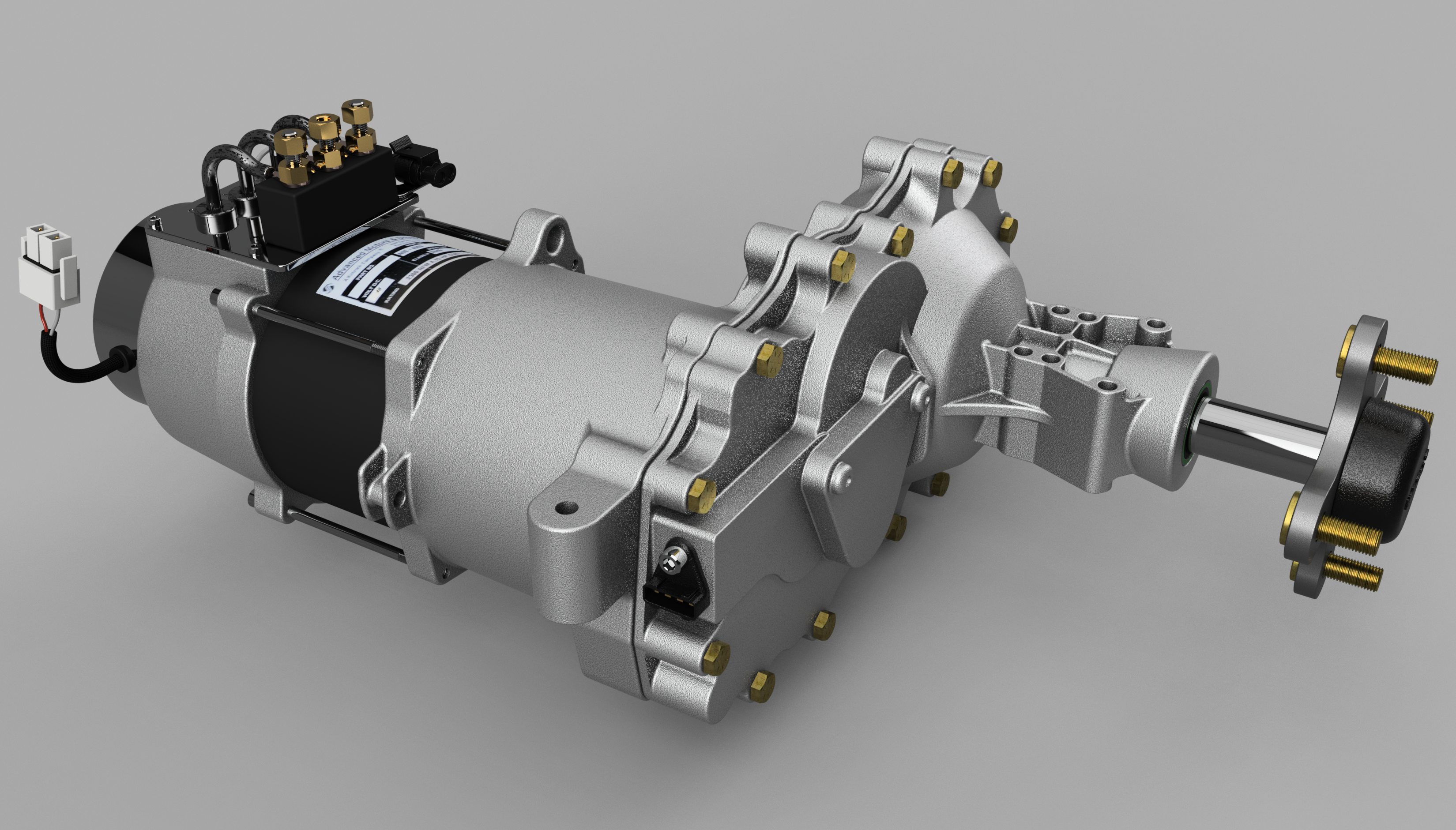 48 伏液压齿轮零转向驱动