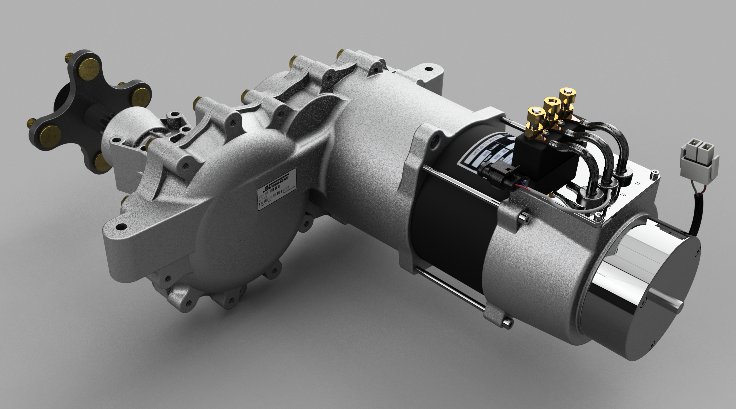 48 伏液压齿轮零转向驱动