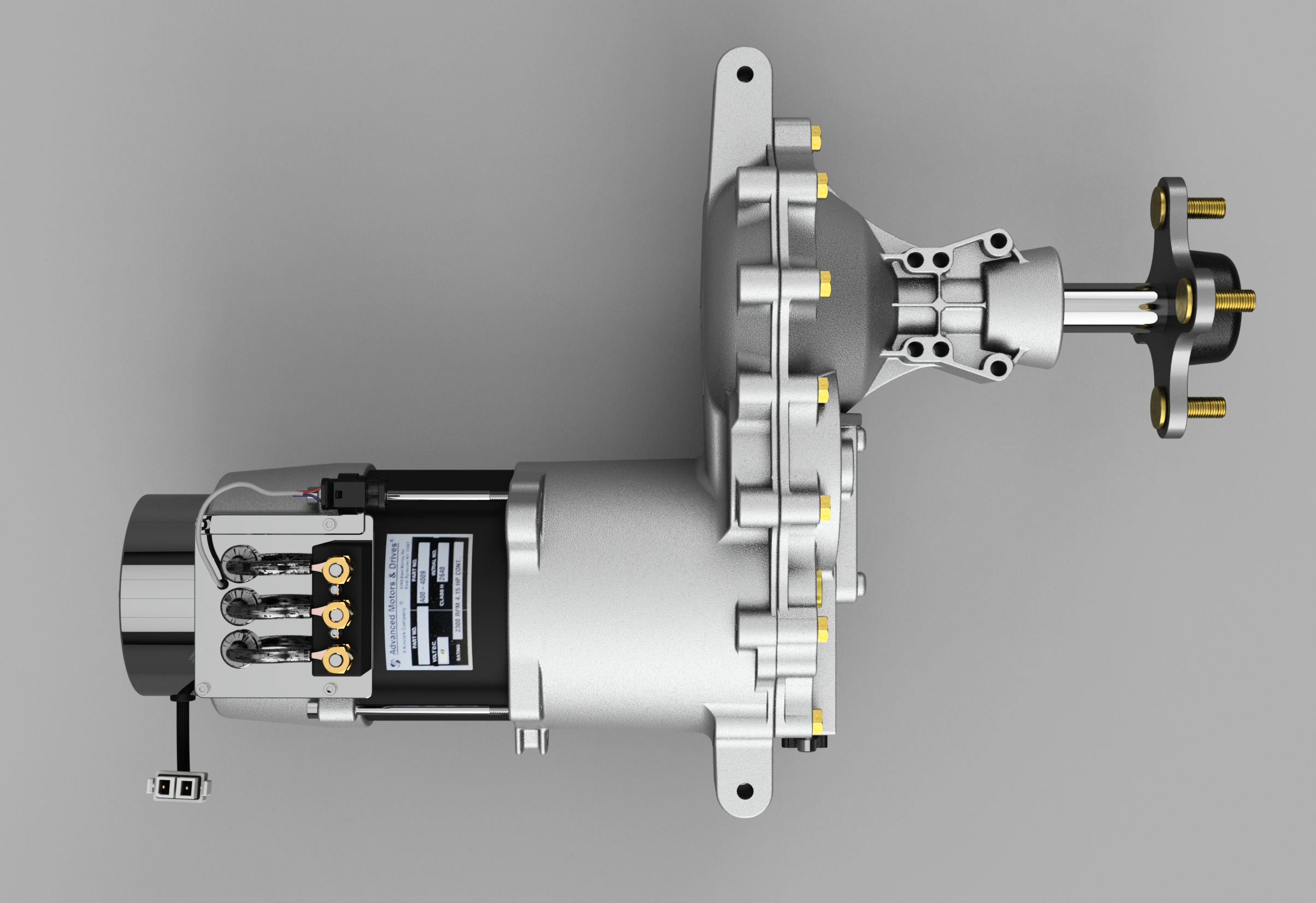 48 伏液压齿轮零转向驱动