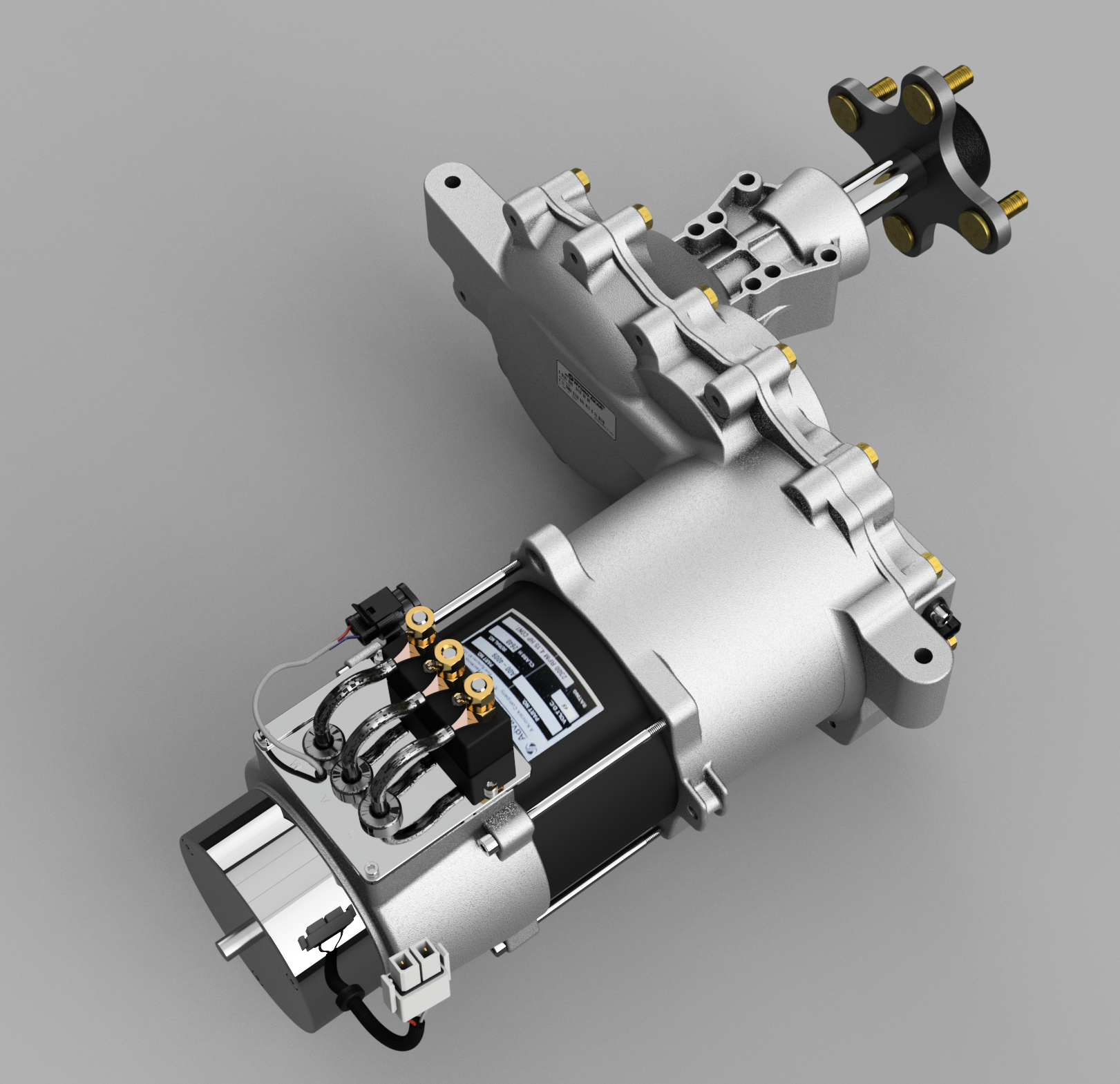 48 伏液压齿轮零转向驱动