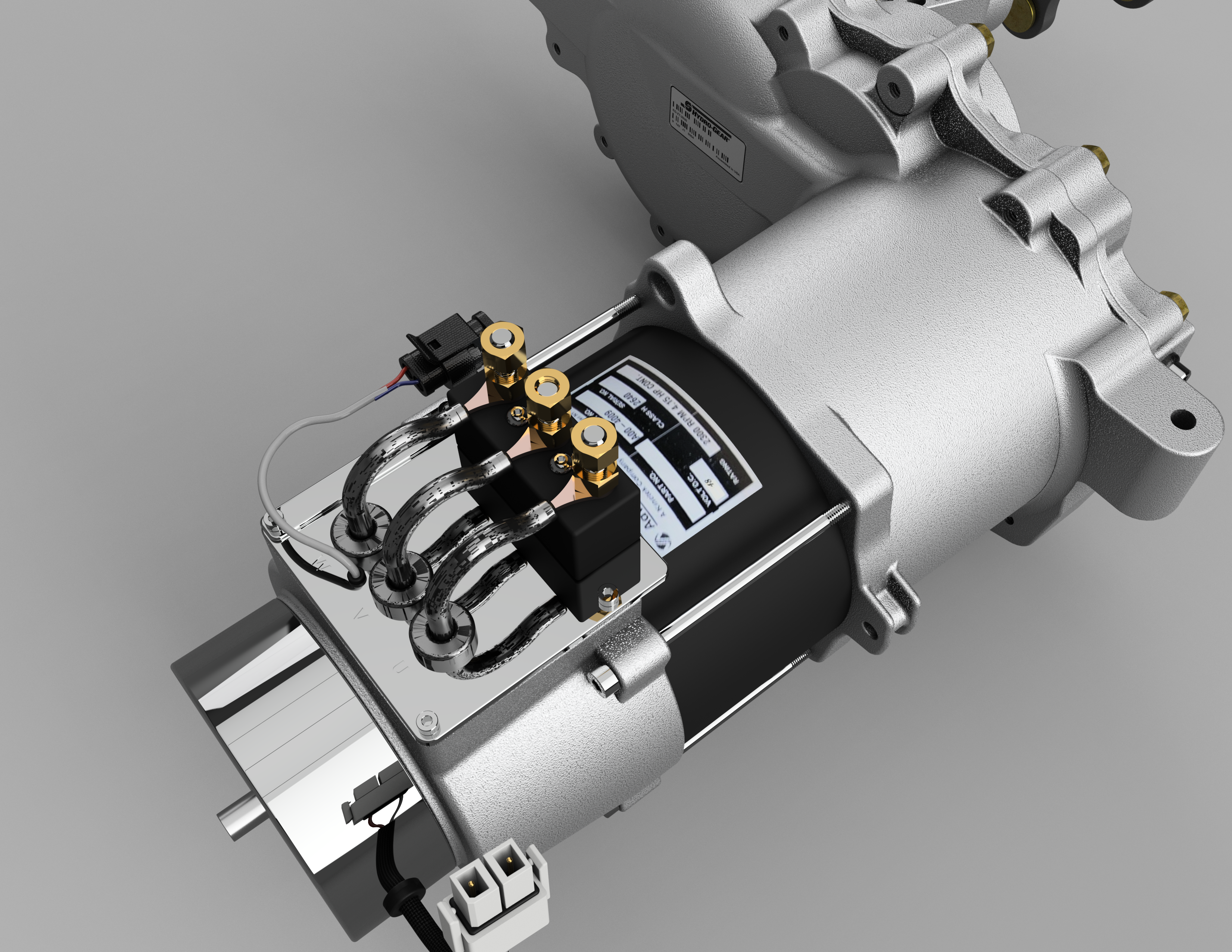 48 伏液压齿轮零转向驱动