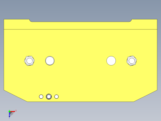 CA6140车床拨叉[831007]工艺及钻M8螺纹孔夹具设计俯视缩略图